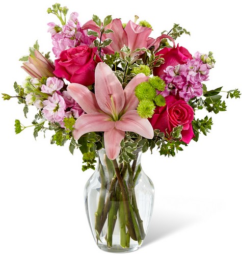 The FTD Pink Posh Bouquet